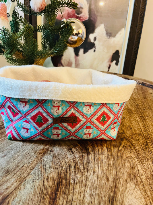 Sweater Weather Fabric Bowl